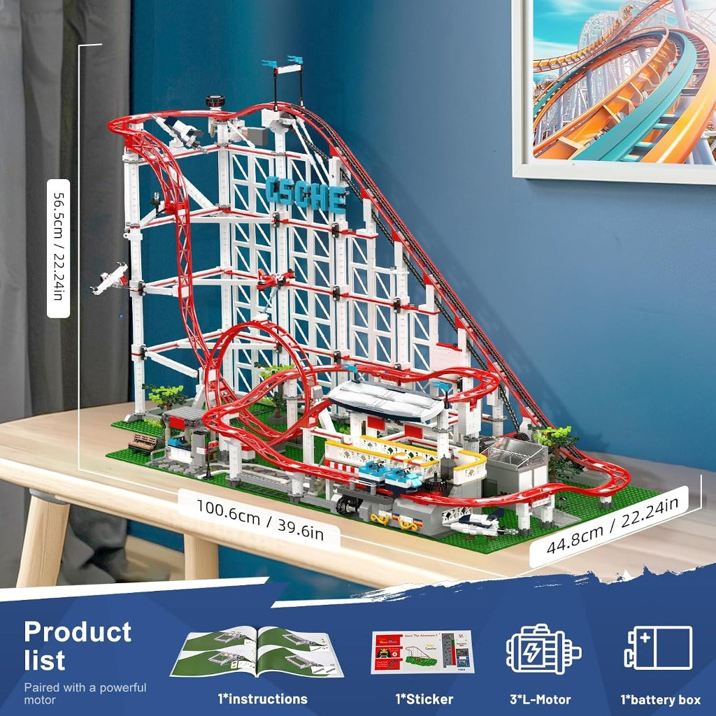 Mould King Roller Coaster (11014) building set - view 2