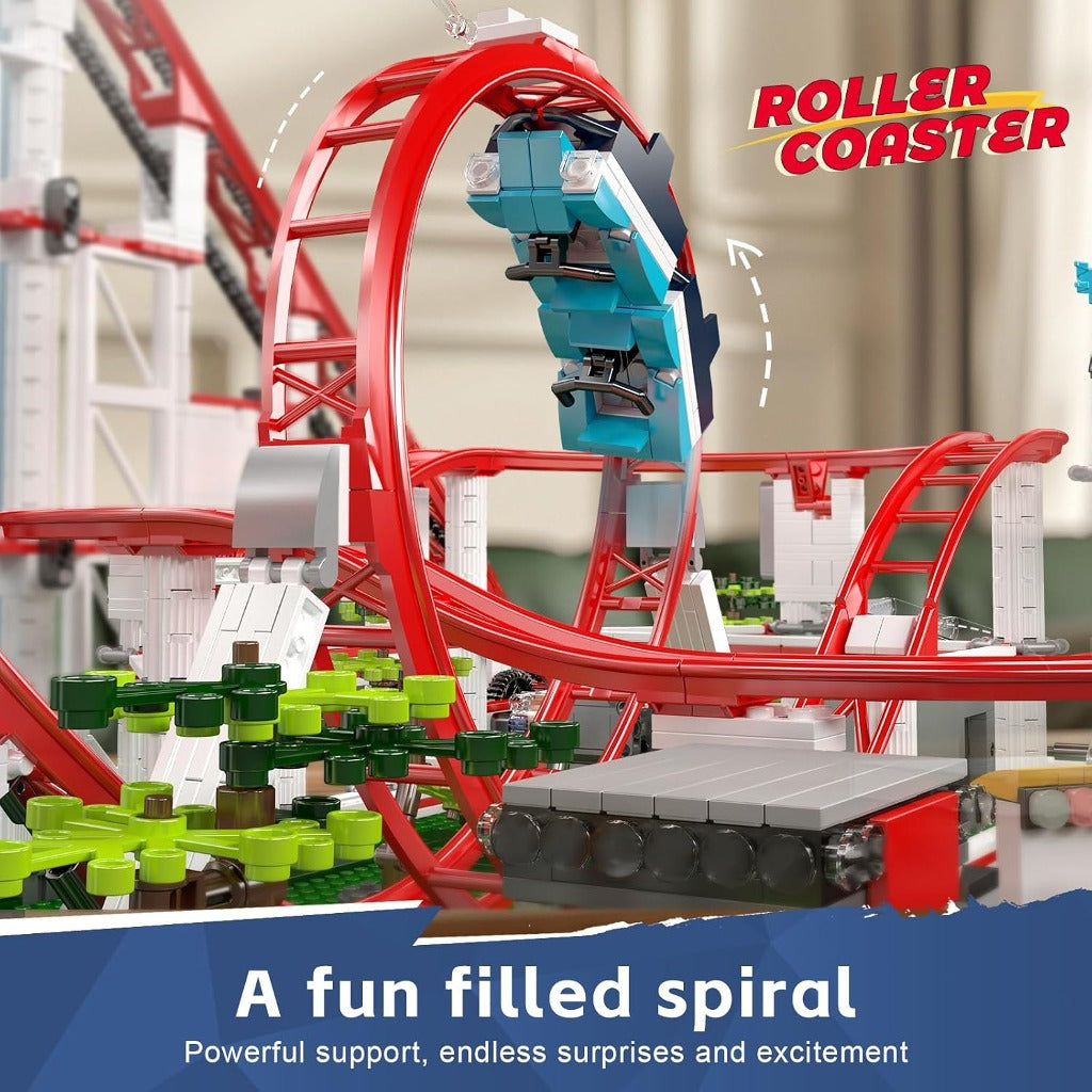 Mould King Roller Coaster (11014) building set - view 4