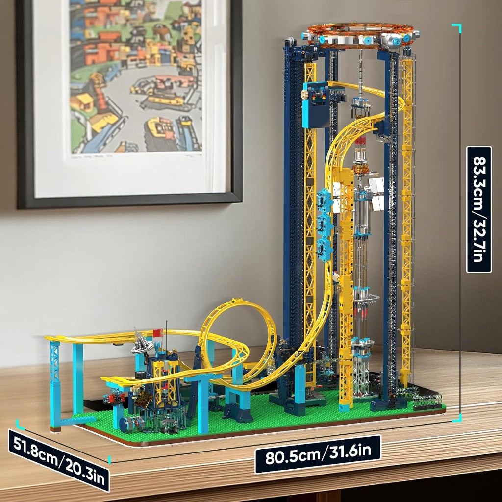 Mould King Space Elevator Amusement Park (11031) building set - view 3