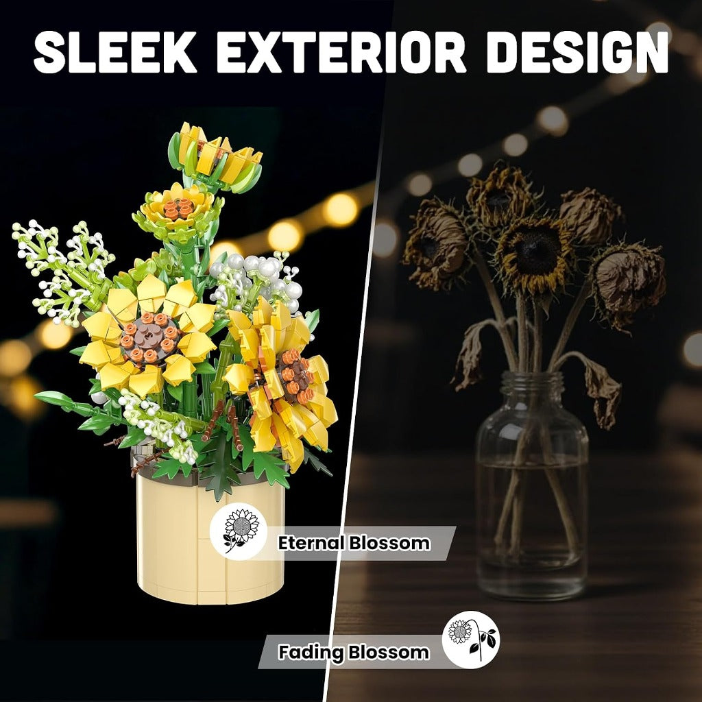 Mould King Sunflower Potted (24110) building set - view 5