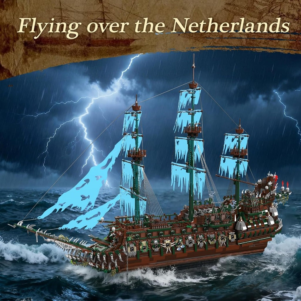 Mould King The Flying Dutchman Ghost Ship (13218) building set - view 4