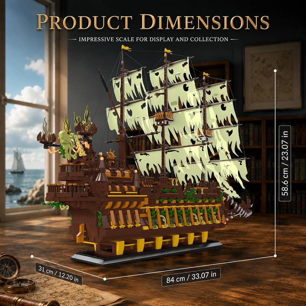 Mould King The Flying Dutchman Private Ship (13197) building set - view 3