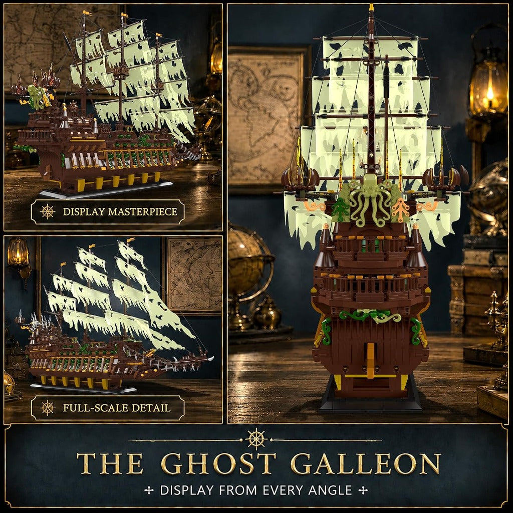 Mould King The Flying Dutchman Private Ship (13197) building set - view 5