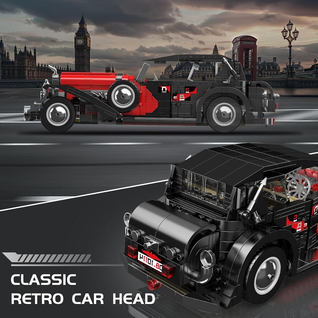 Mould King Vintage Convertible Car (10114) building set - view 2