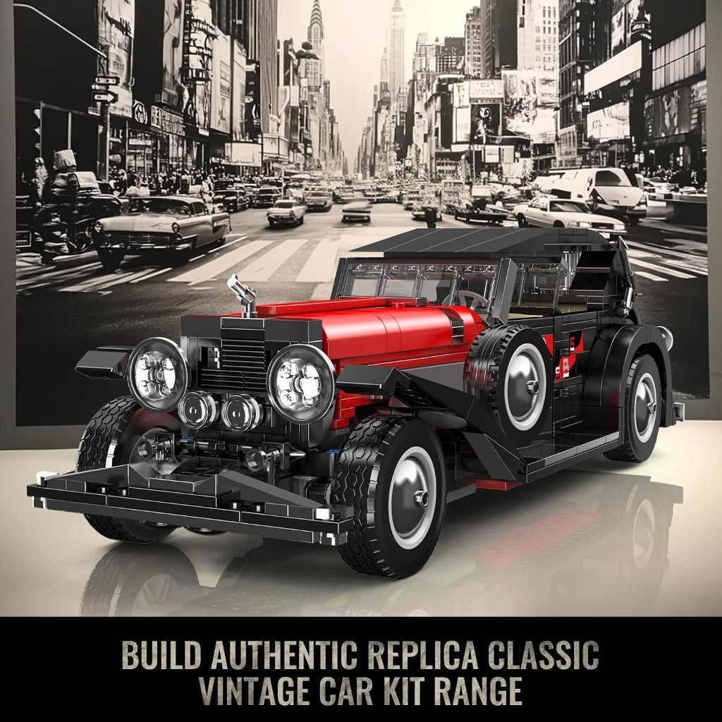 Mould King Vintage Convertible Car (10114) building set - view 4