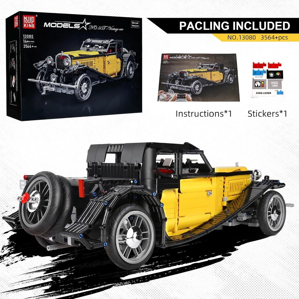Mould King Vintage T50 Car (13080) building set - view 5
