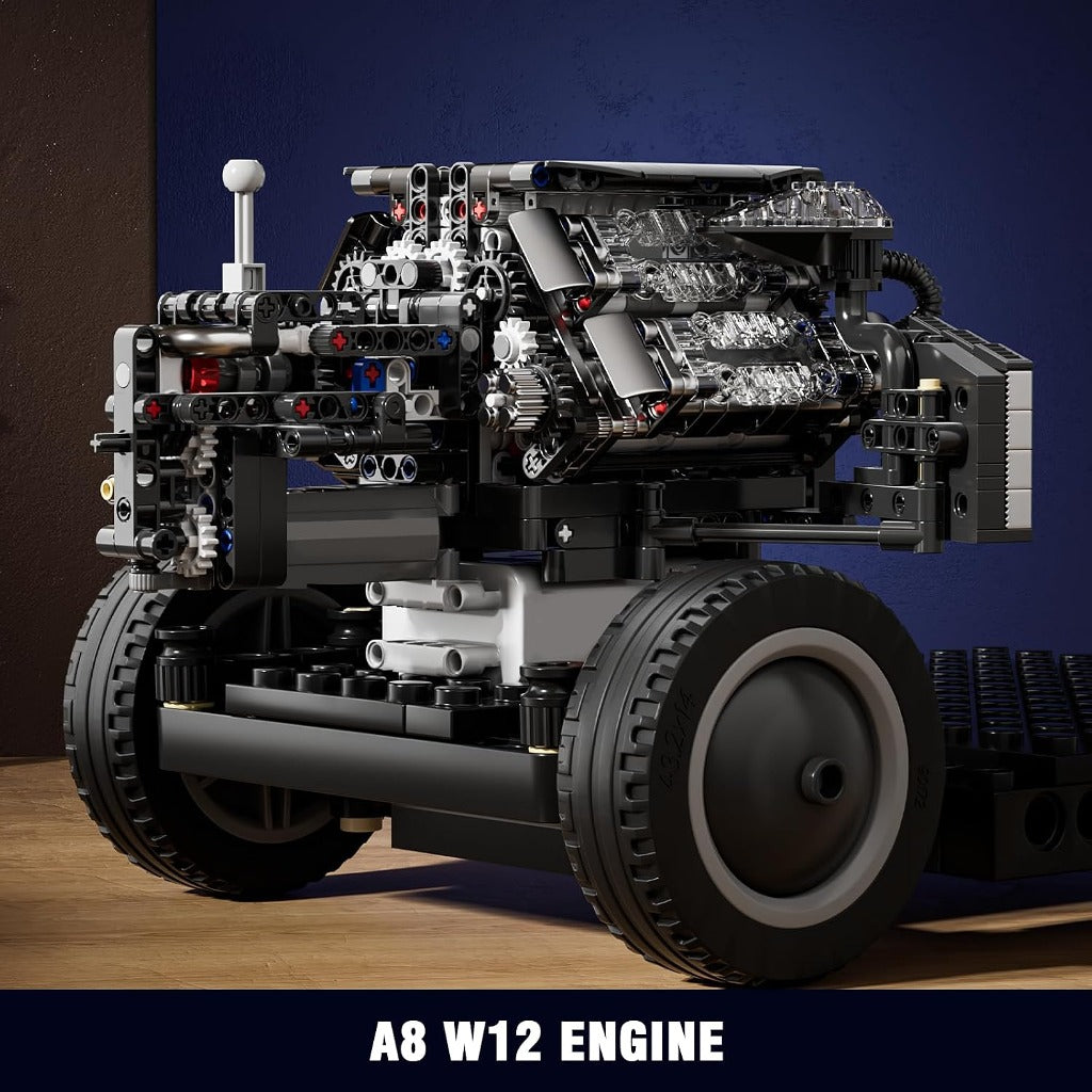 Mould King W12 Twin Turbo Engine (10230) building set - view 4