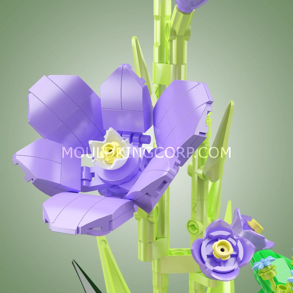 Mould King Wish-fulling Rose Flower Bouquet (10009) building set - view 2