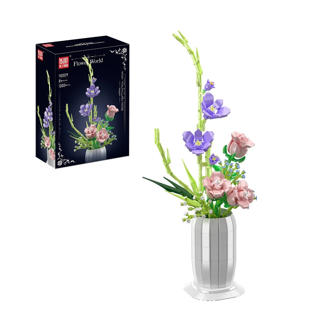 Mould King Wish-fulling Rose Flower Bouquet (10009) building set
