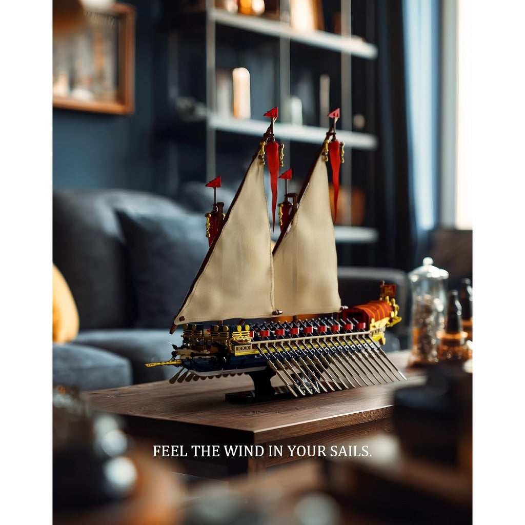 NifeliZ Galley Sailing Ship building set - view 2