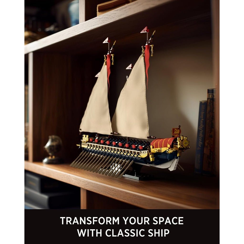 NifeliZ Galley Sailing Ship building set - view 6
