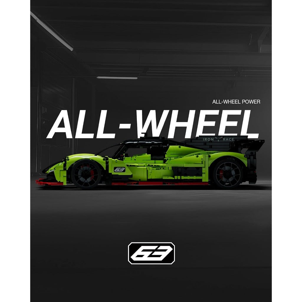 NifeliZ S63 Racing Car building set - view 4