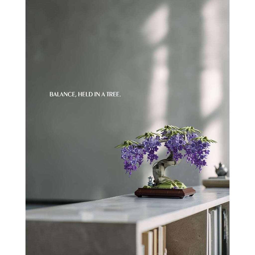 NifeliZ Wisteria Bonsai Tree building set - view 2