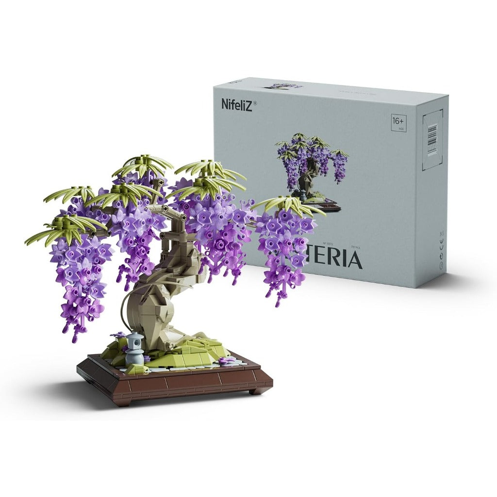 NifeliZ Wisteria Bonsai Tree building set
