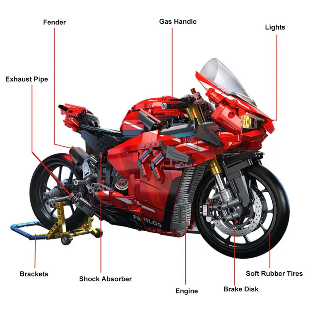 Panlos Ducati V4S (672101) building set - view 4