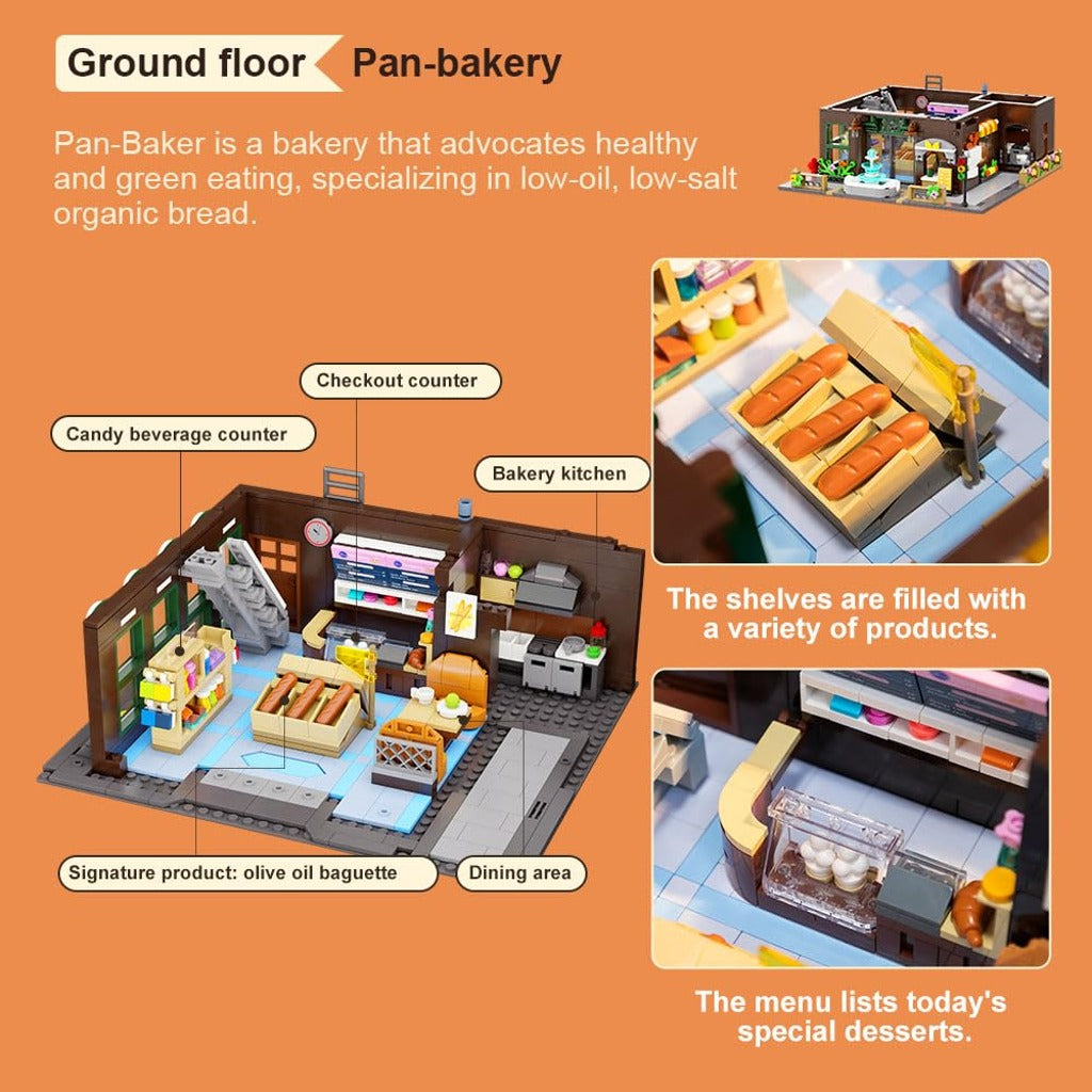 Pantasy Bakery (85013) building set - view 4