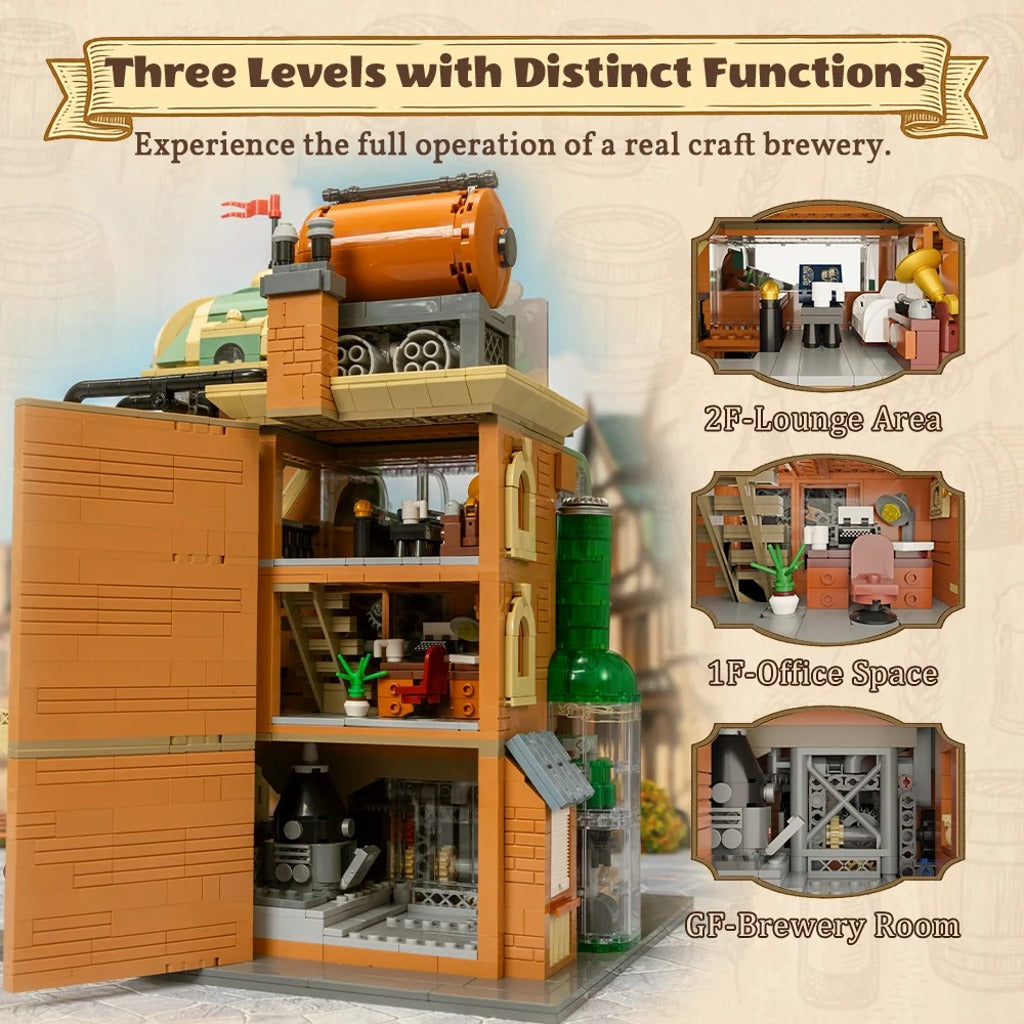 Pantasy Craft Brewery (85023) building set - view 4