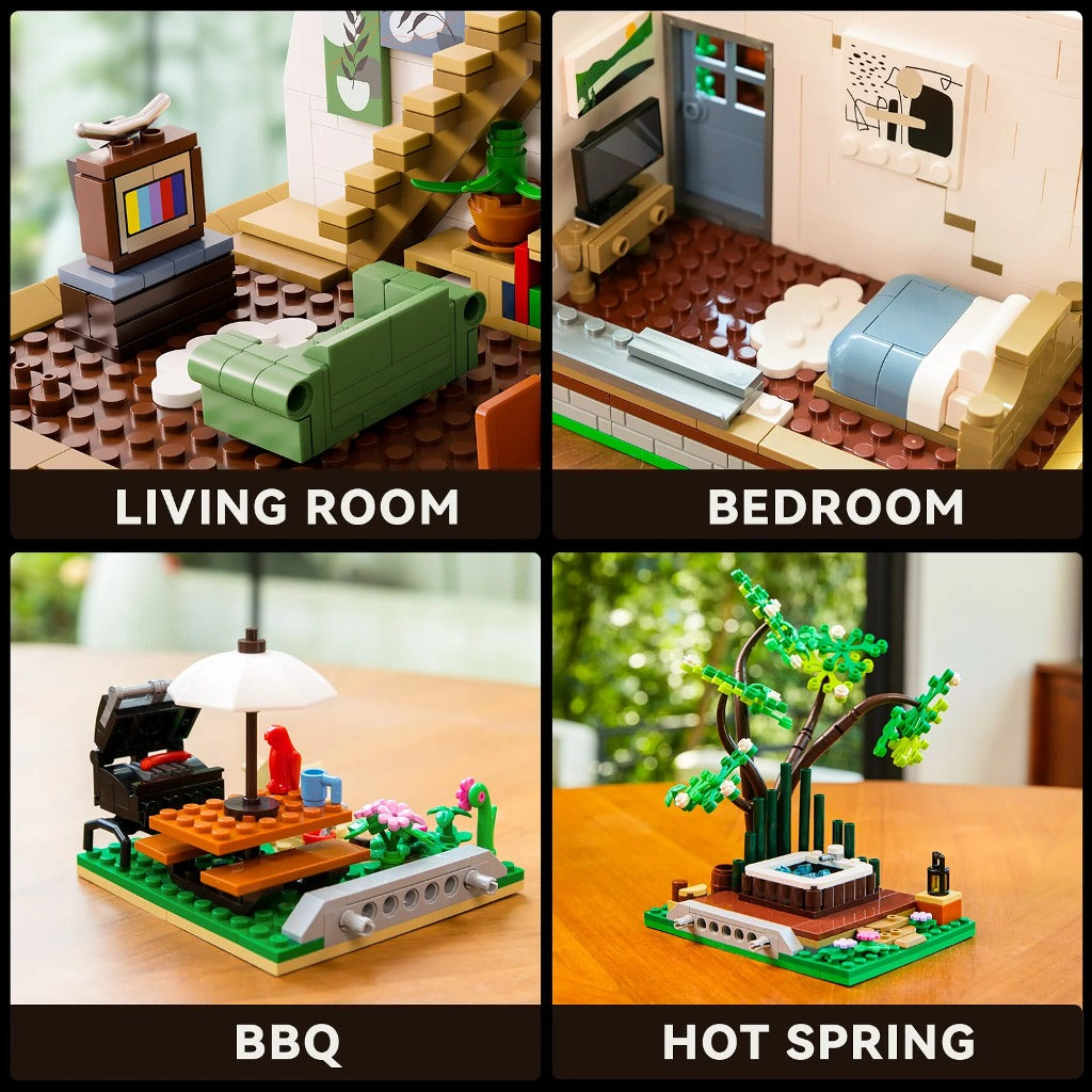 Pantasy Forest Cabin (85003) building set - view 3