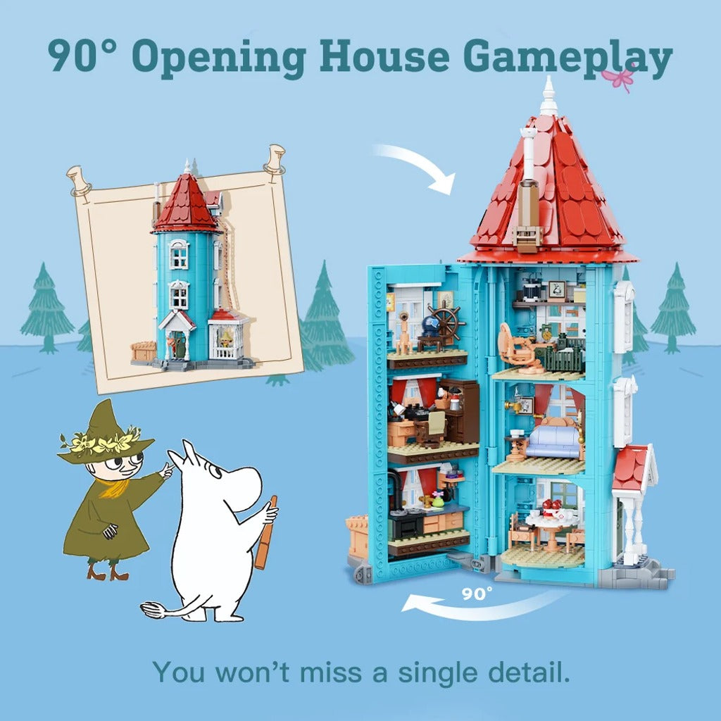 Pantasy Moomin House (87201) building set - view 3