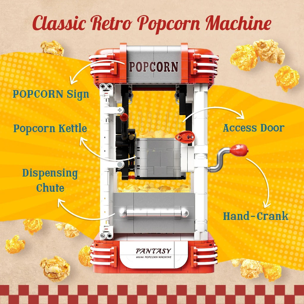 Pantasy Popcorn Machine (85046) building set - view 3
