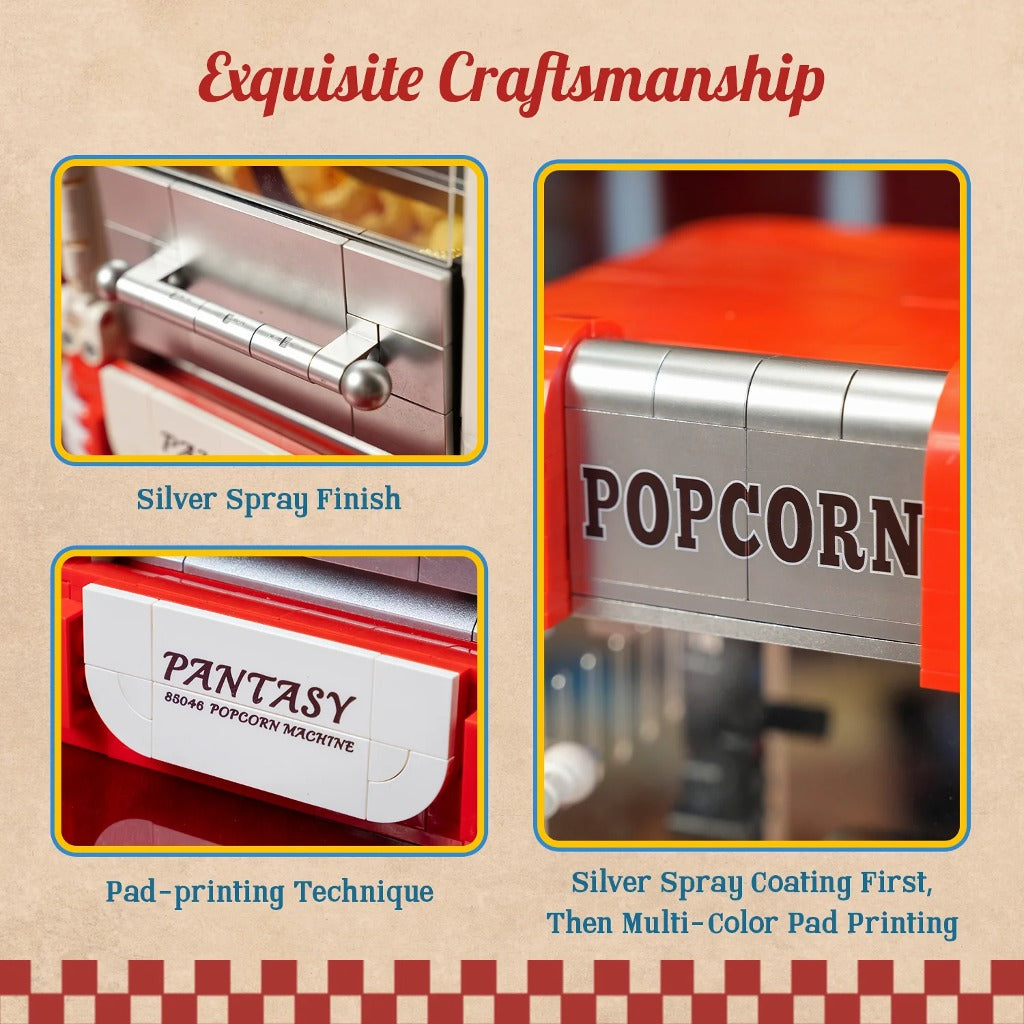 Pantasy Popcorn Machine (85046) building set - view 7