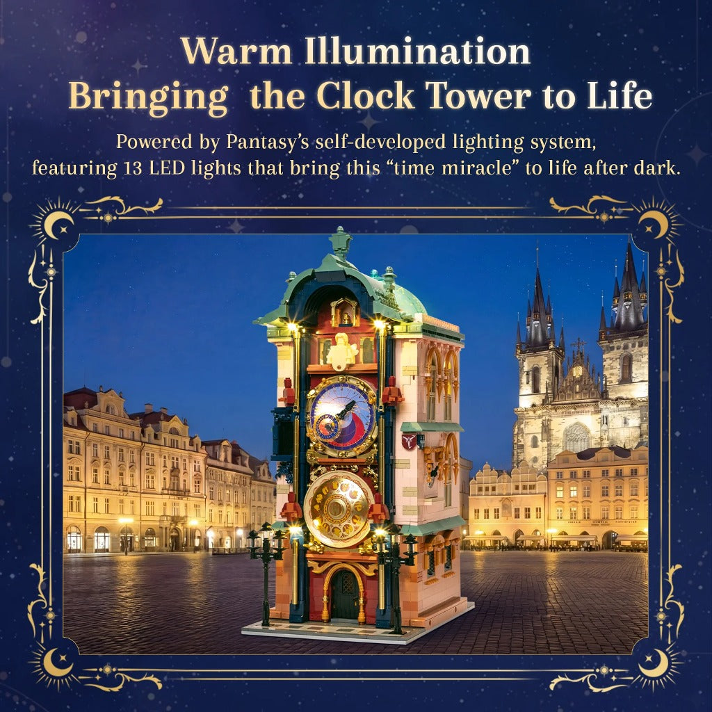 Pantasy Prague Astronomical Clock (85045) building set - view 4