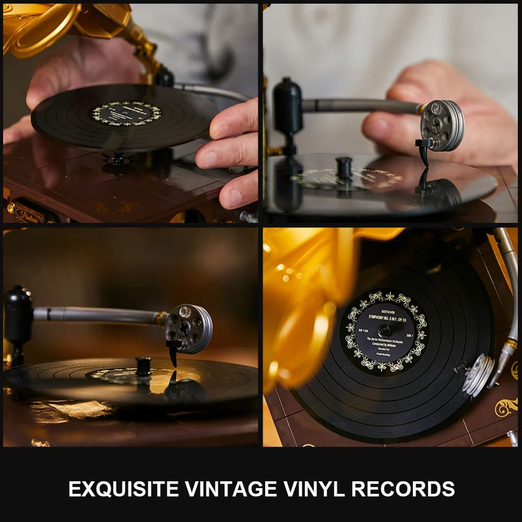 Pantasy Retro Gramophone (85009) building set - view 4