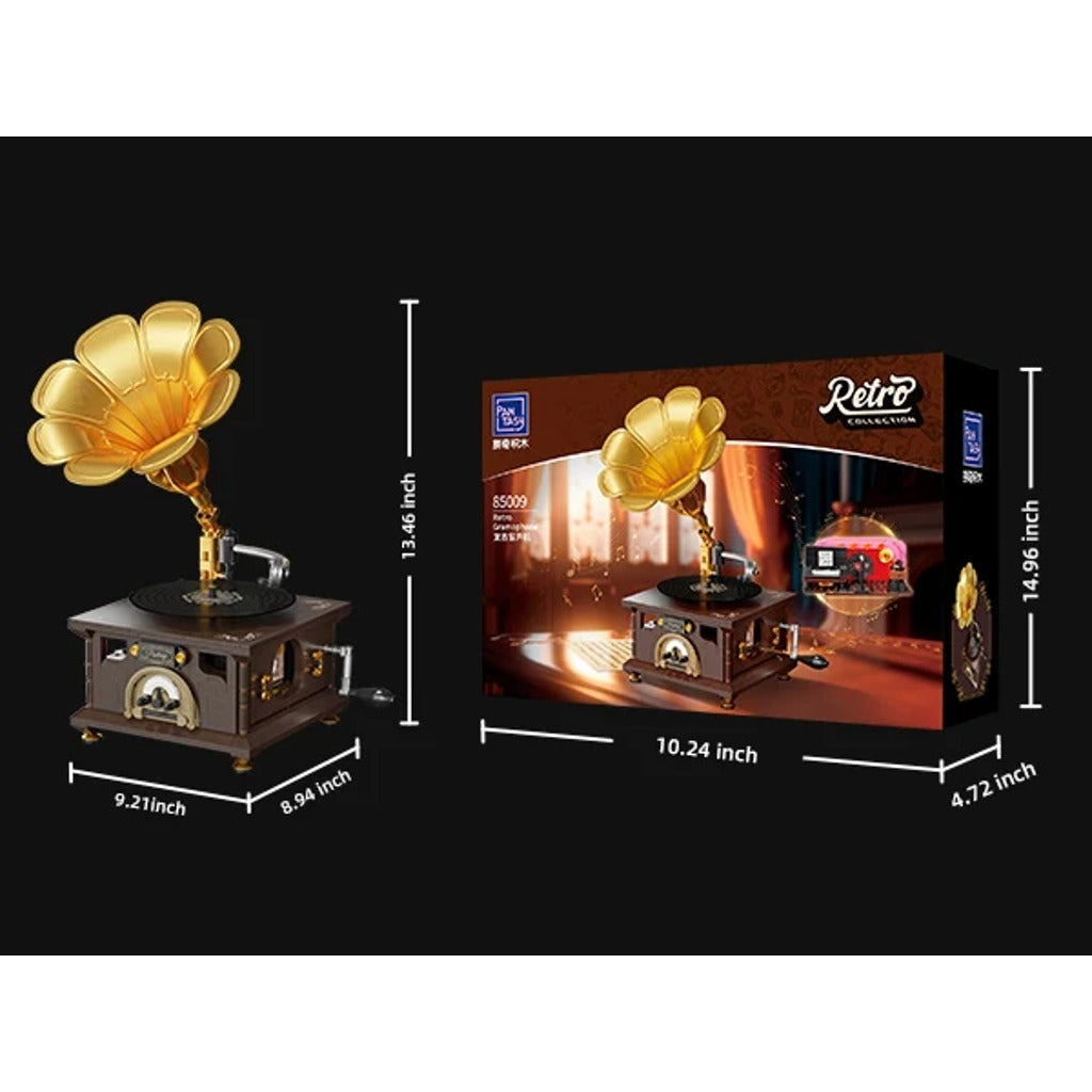 Pantasy Retro Gramophone (85009) building set - view 8