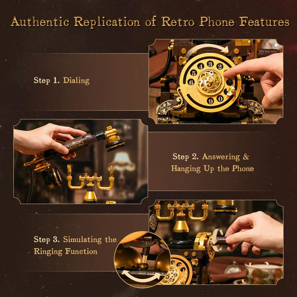 Pantasy Retro Phone (85018) building set - view 4
