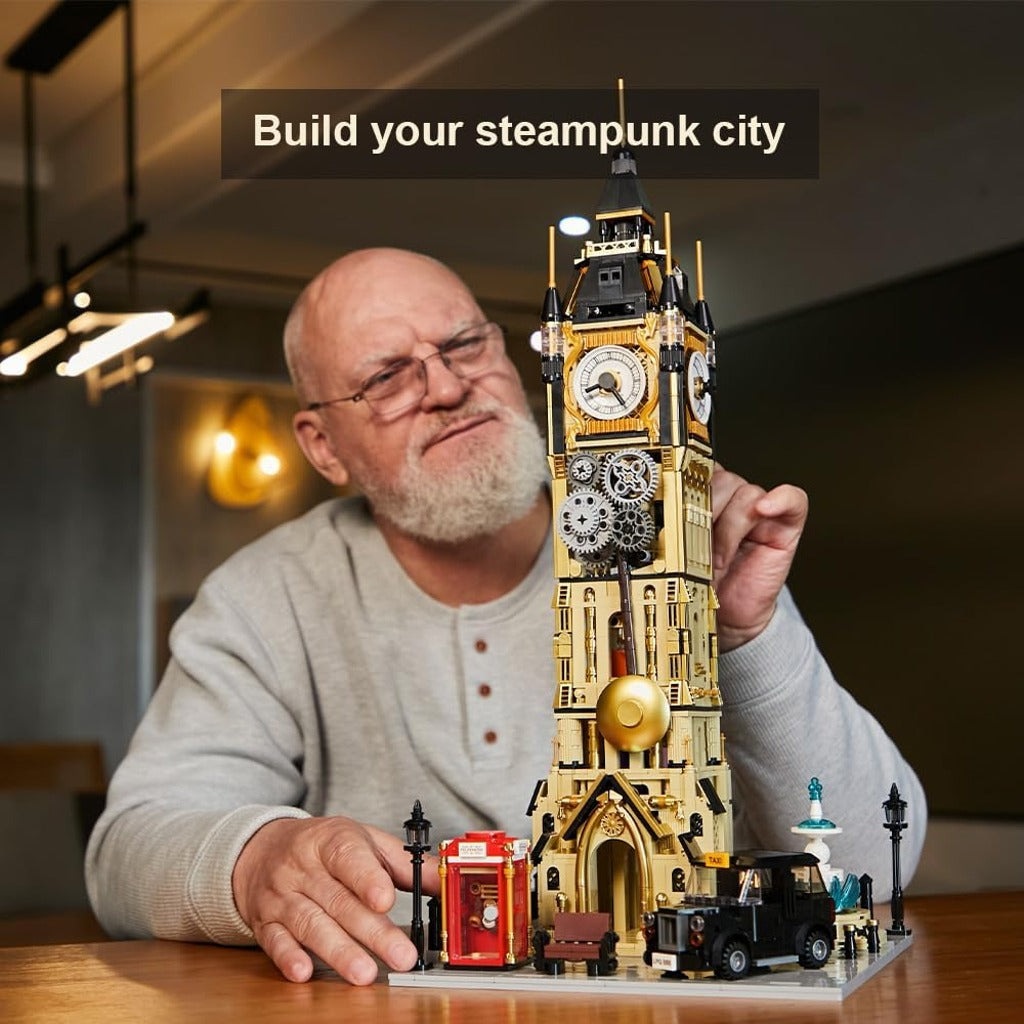 Pantasy Steampunk Clock Tower (85008) building set - view 2