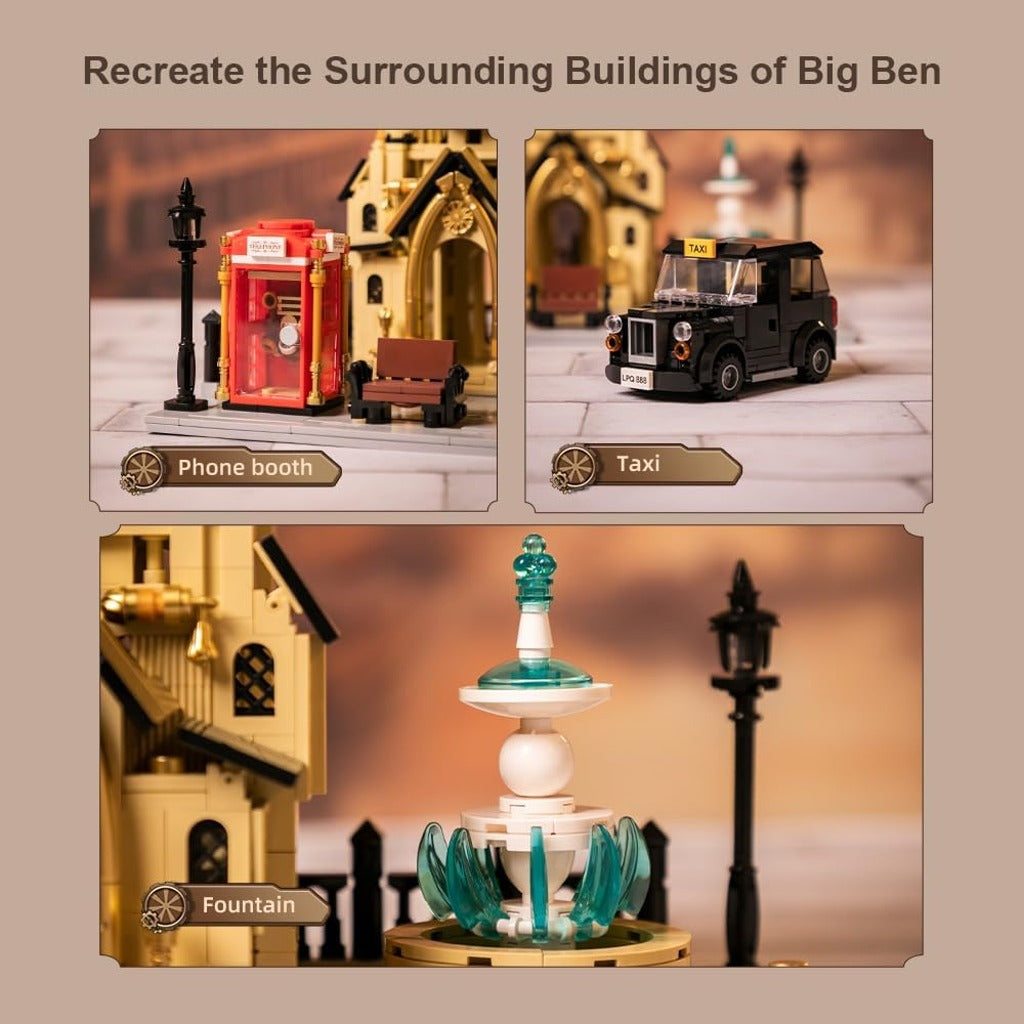 Pantasy Steampunk Clock Tower (85008) building set - view 6