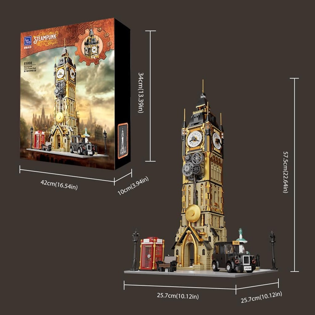 Pantasy Steampunk Clock Tower (85008) building set - view 7