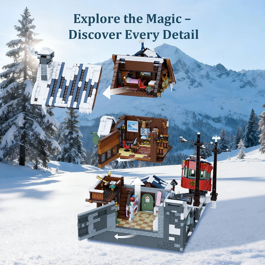 Pantasy Summit Cabin (85033) building set - view 6