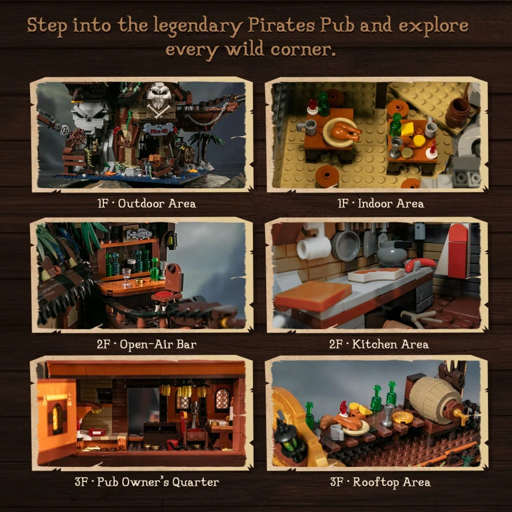 Pantasy The Pirates Pub (85022) building set - view 5