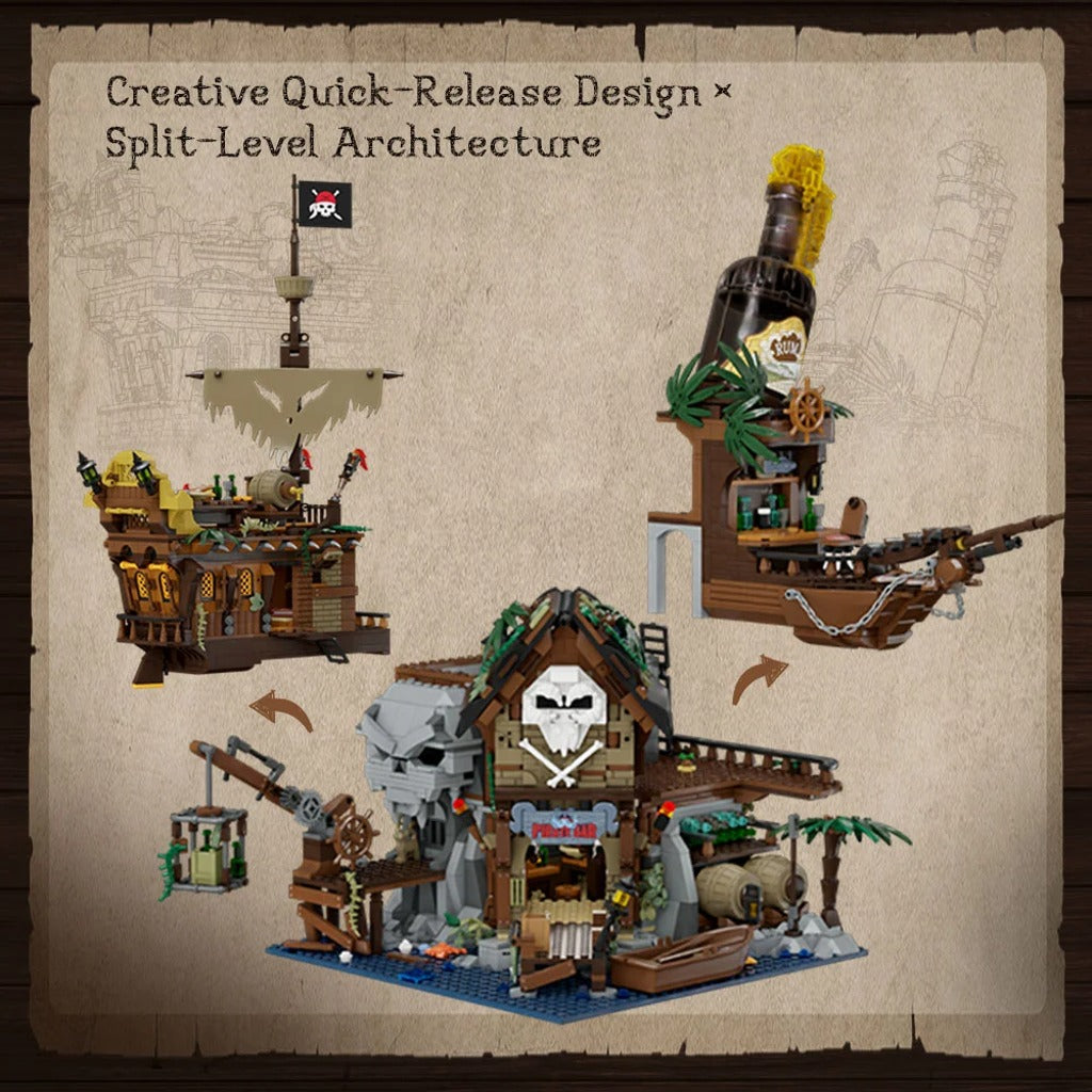 Pantasy The Pirates Pub (85022) building set - view 6