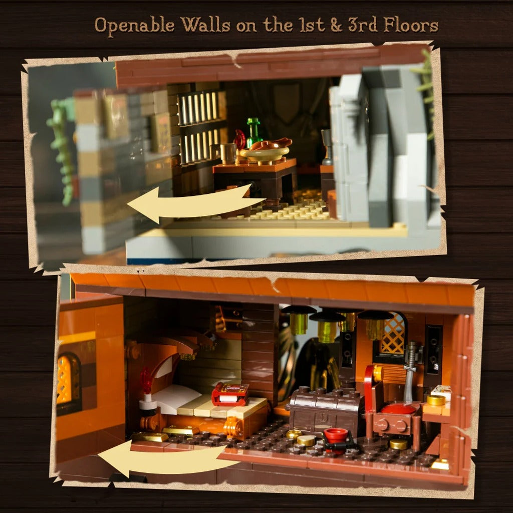Pantasy The Pirates Pub (85022) building set - view 7