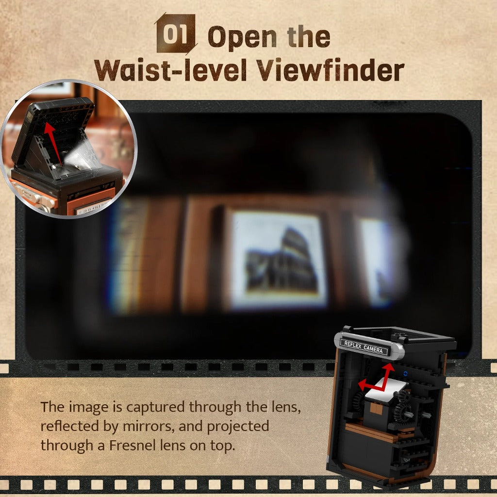 Pantasy Twin Lens Reflex Camera (85050) building set - view 4