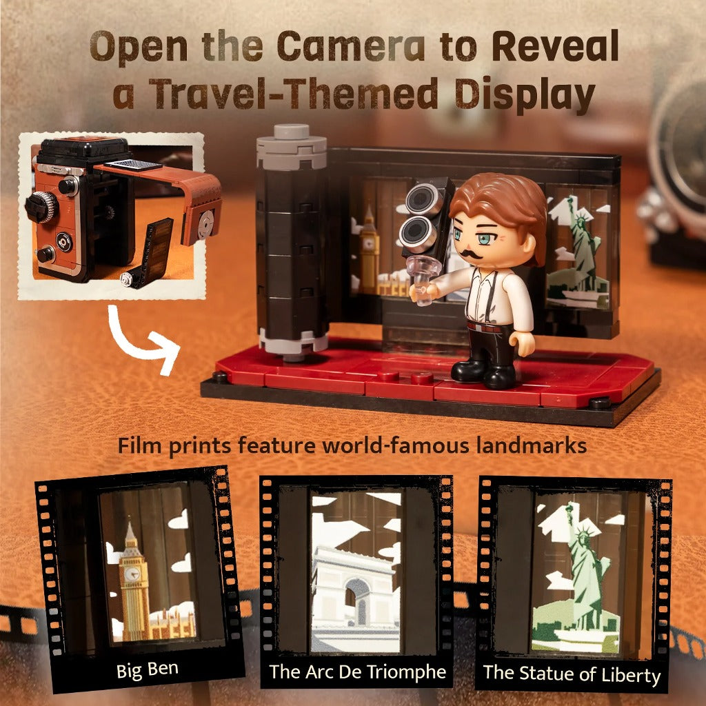 Pantasy Twin Lens Reflex Camera (85050) building set - view 6
