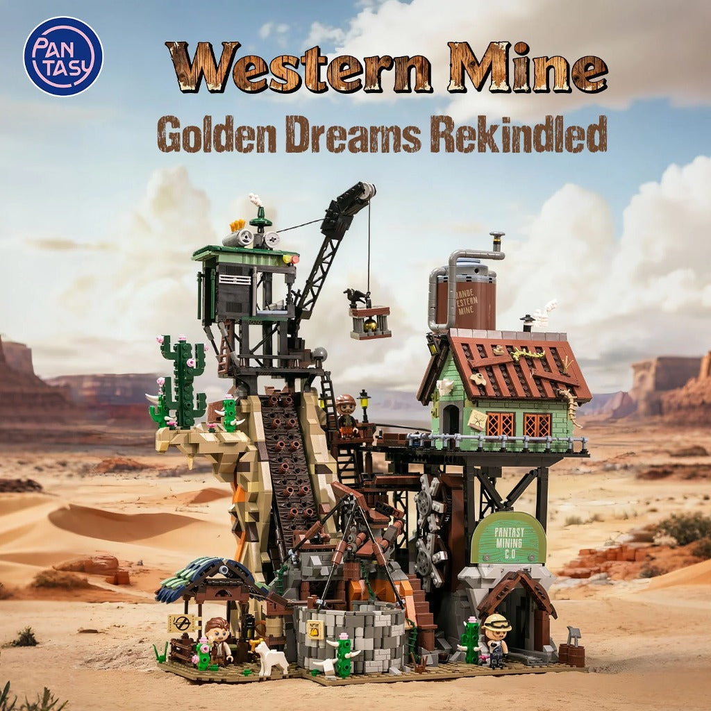 Pantasy Western Mine (85025) building set - view 2