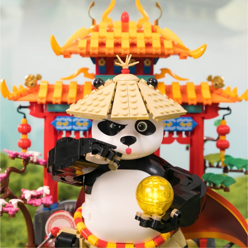 Pantasy x Kung Fu Panda Dragon Warrior (86509) building set - view 3