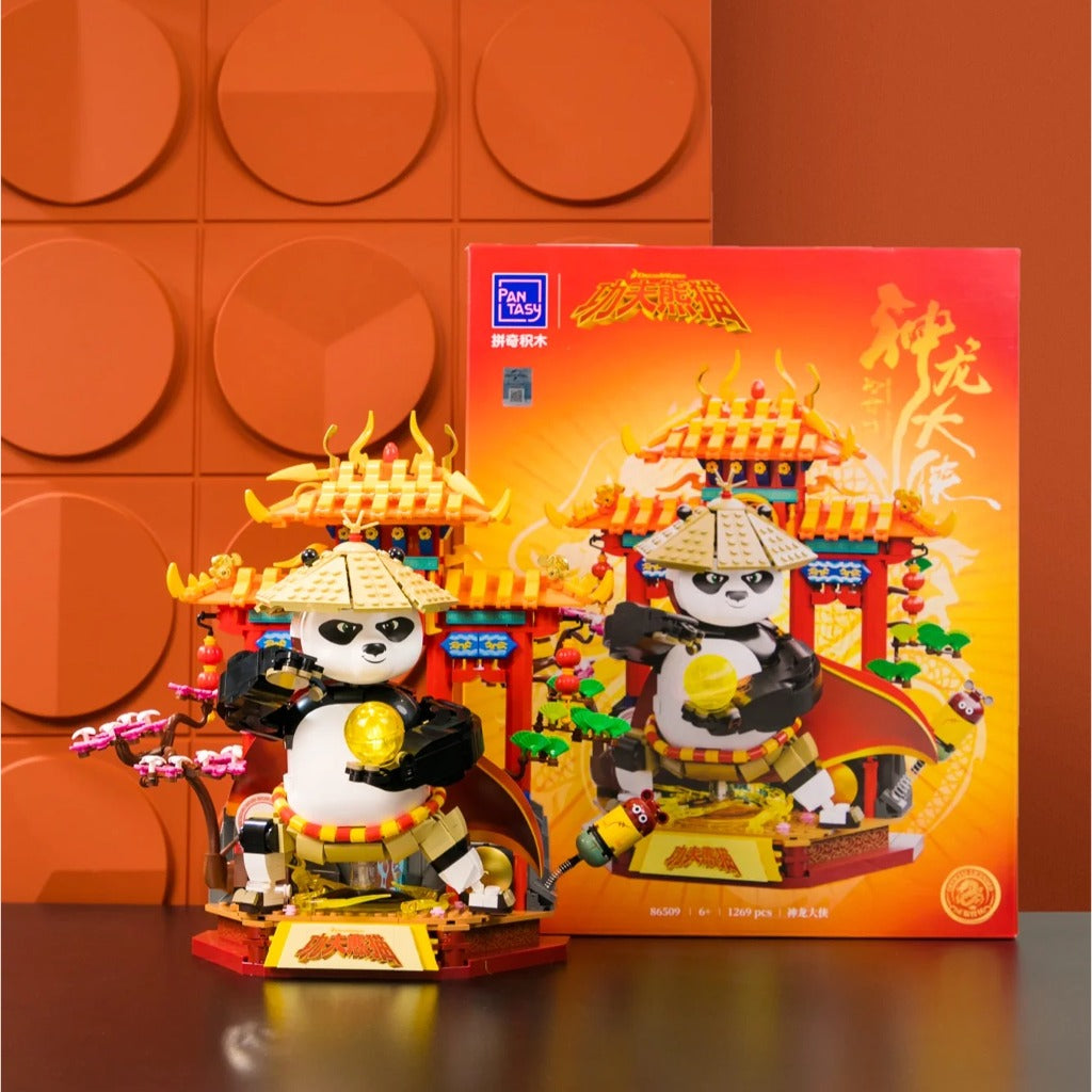 Pantasy x Kung Fu Panda Dragon Warrior (86509) building set - view 6