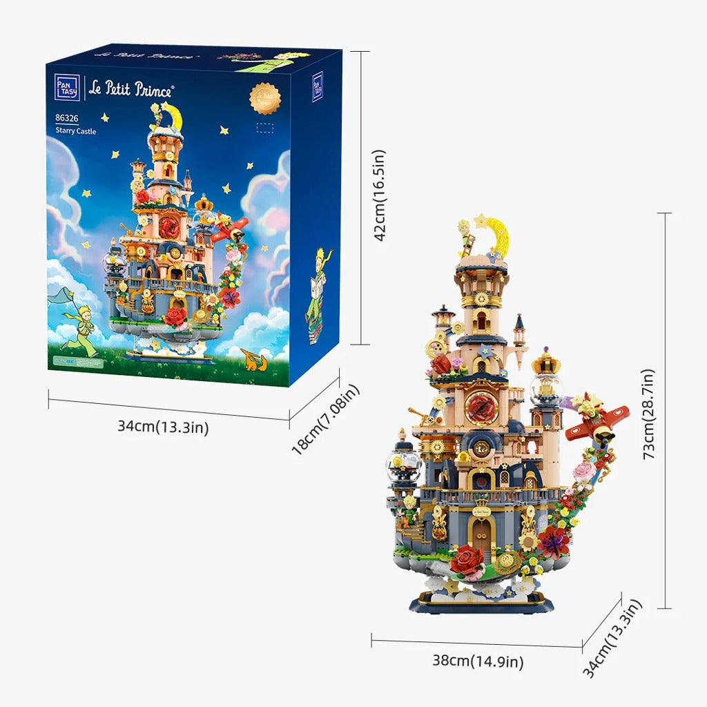 Pantasy x Le Petit Prince Starry Castle (86326) building set - view 5