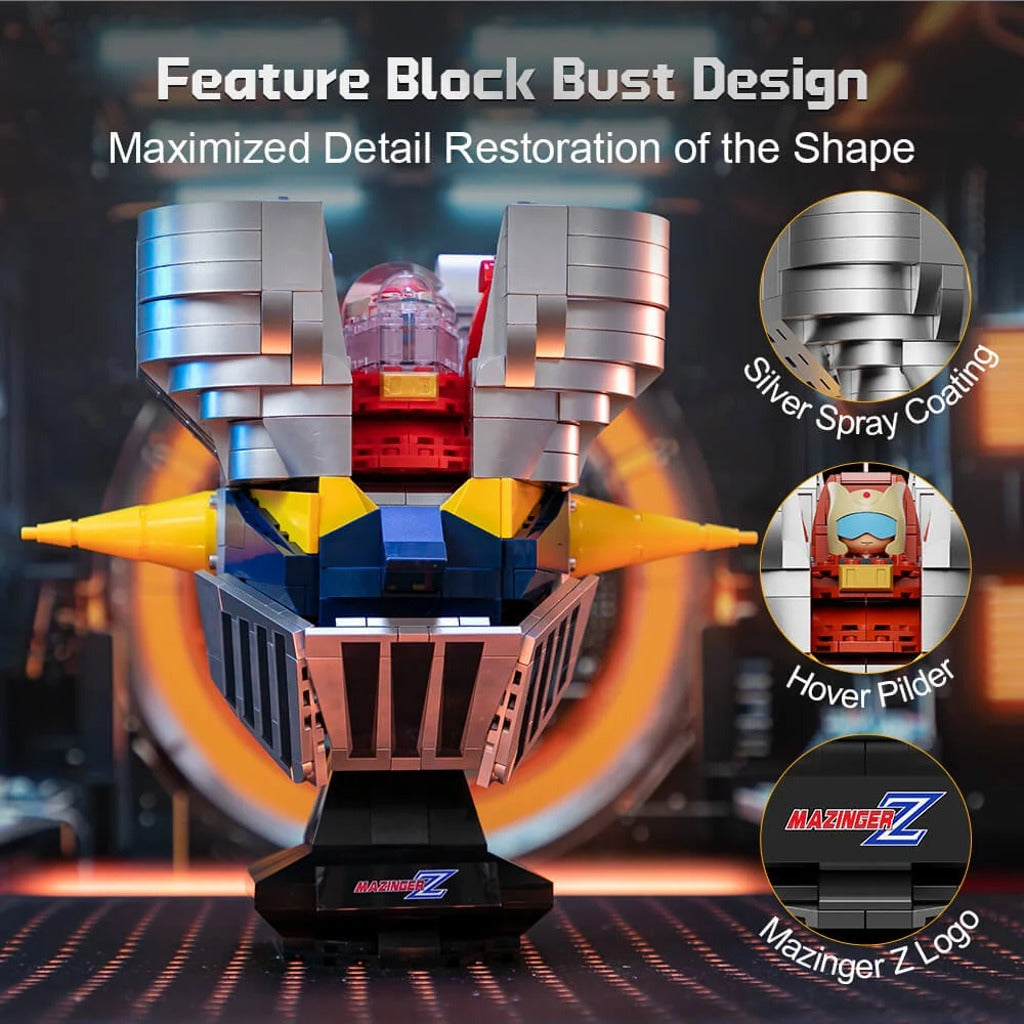 Pantasy x Mazinger Z Bust (87302) building set - view 2