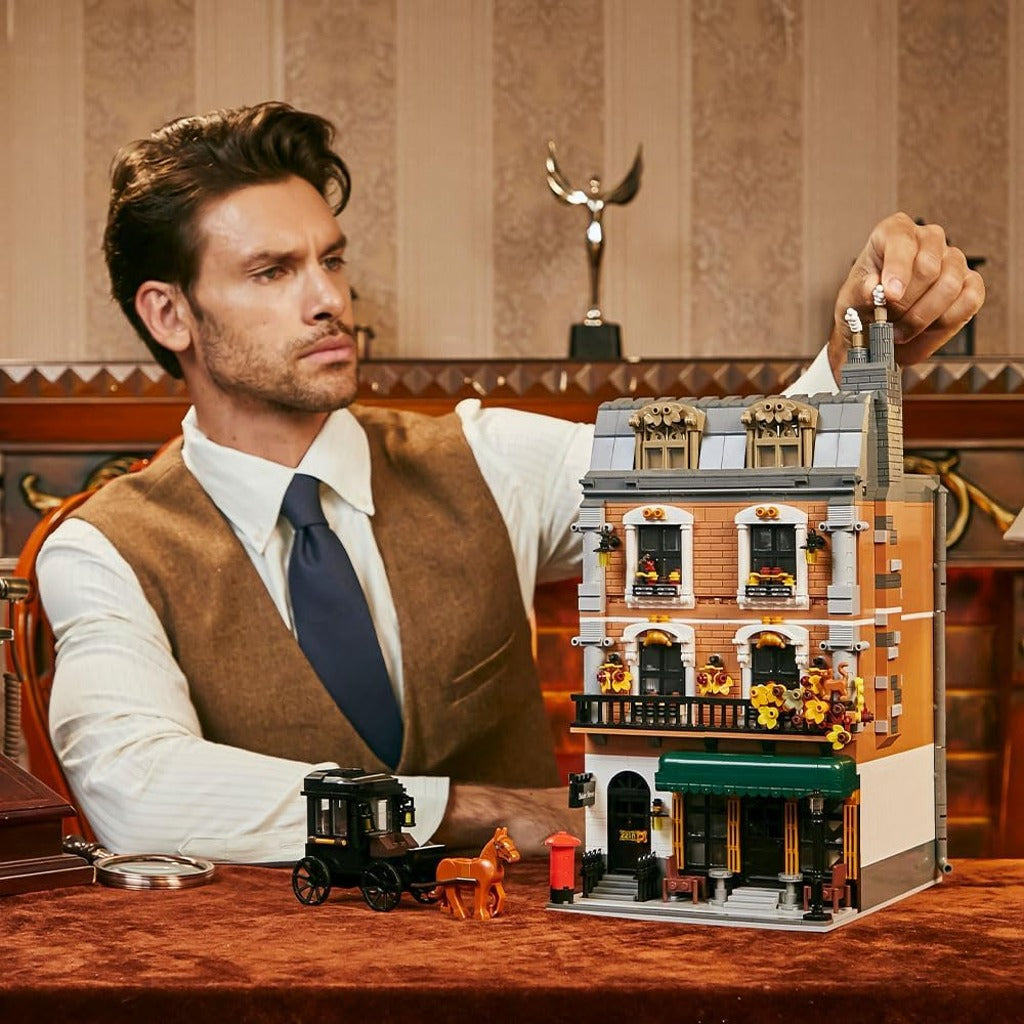 Pantasy x Sherlock Holmes Baker Street 221B Apartment (85014) building set - view 7