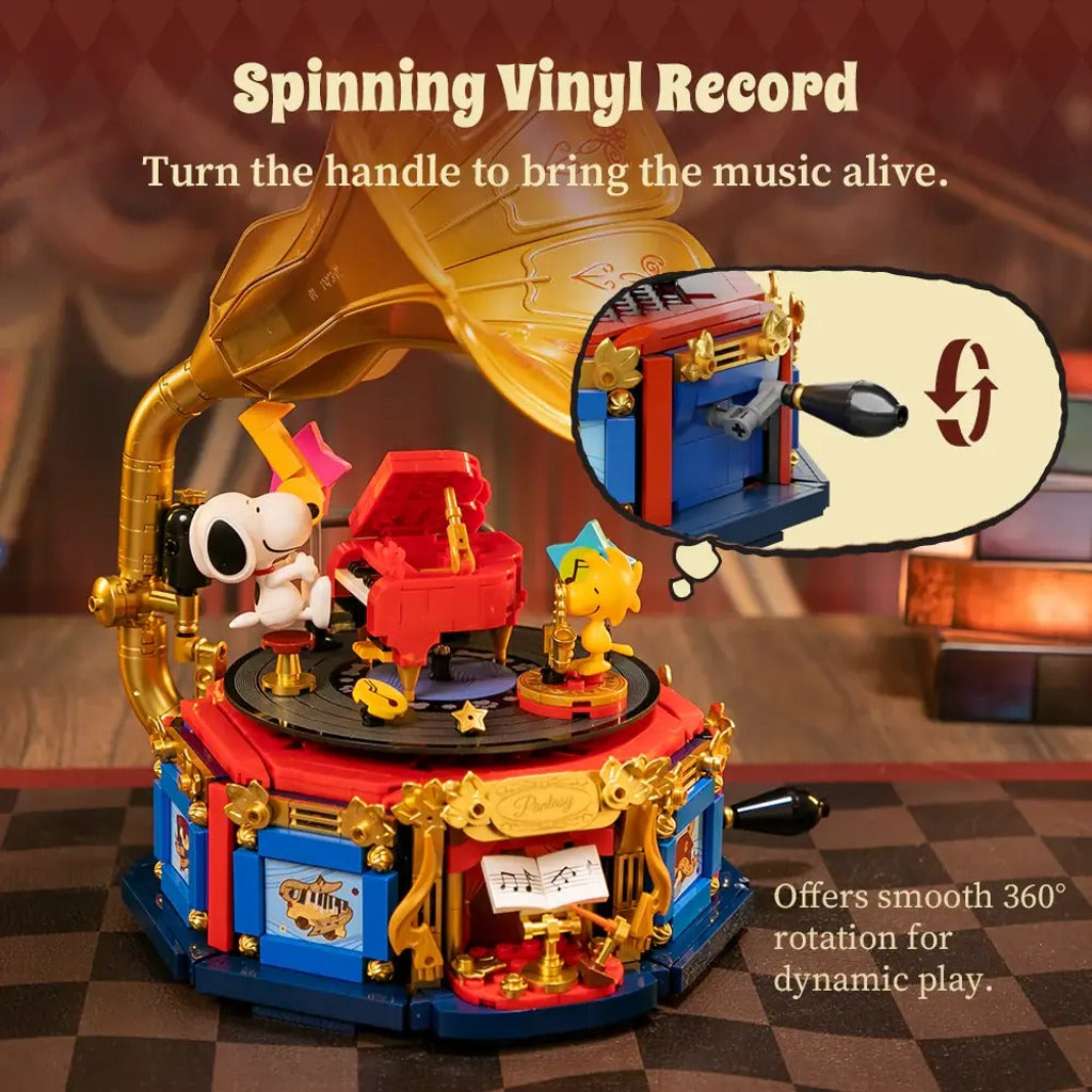 Pantasy x Snoopy Phonograph (86911) building set - view 6