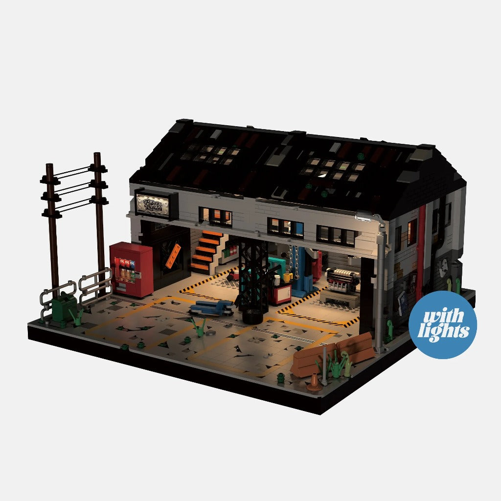 PowerBuild Auto Repair Shop building set - view 5