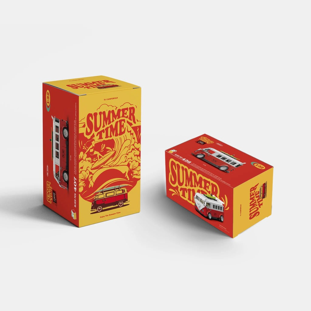 PowerBuild Classic Surf Camper building set - view 2