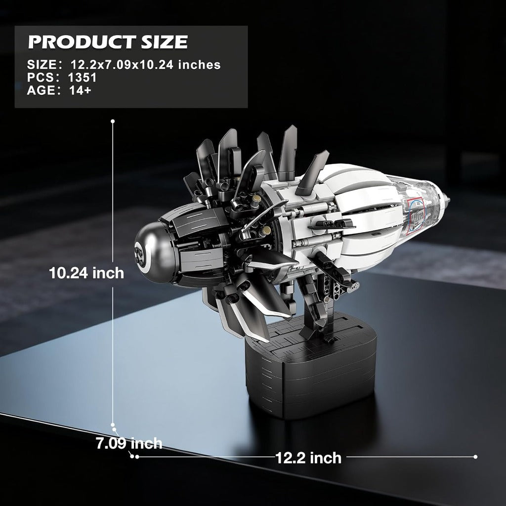 Reobrix Aircraft Engine (33018) building set - view 2