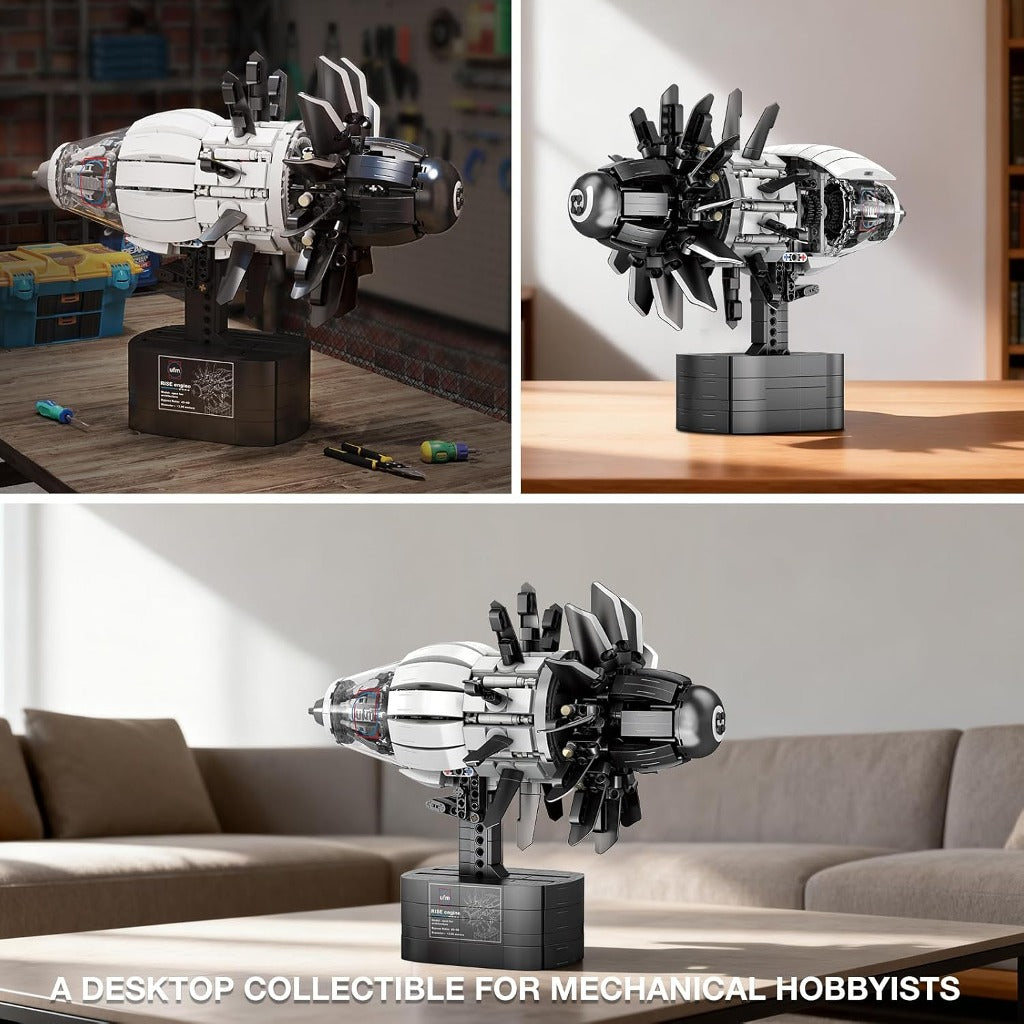 Reobrix Aircraft Engine (33018) building set - view 6