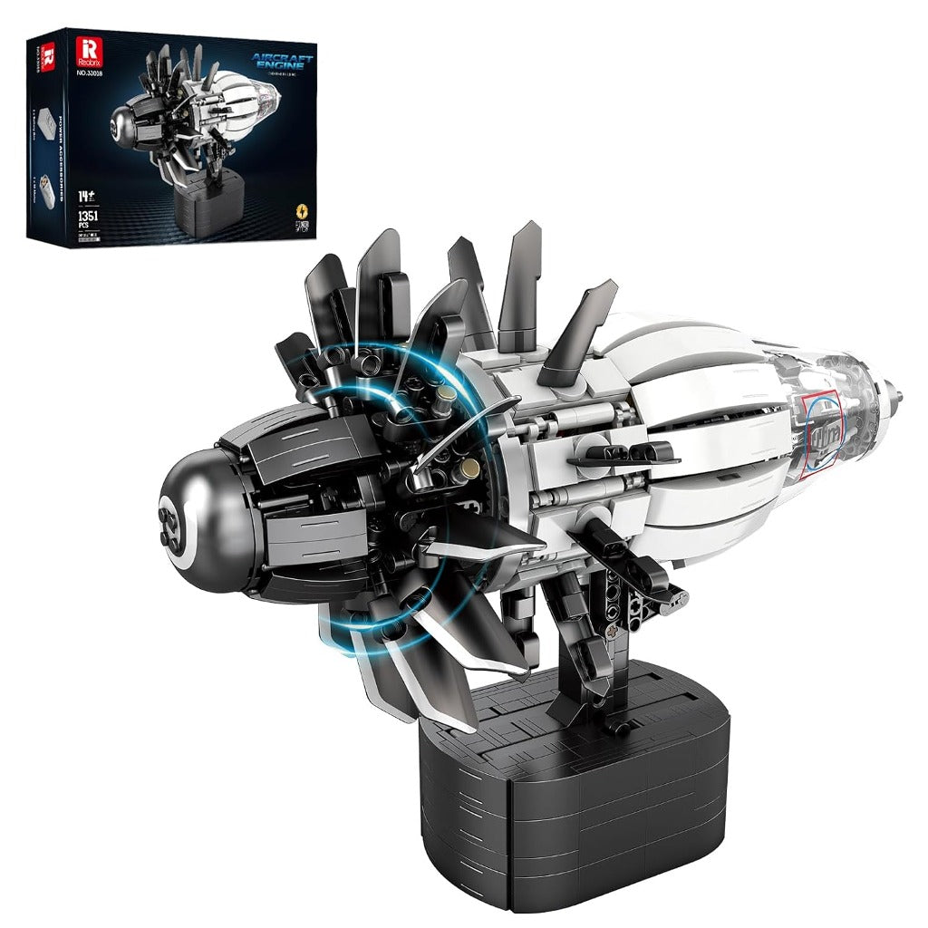 Reobrix Aircraft Engine (33018) building set